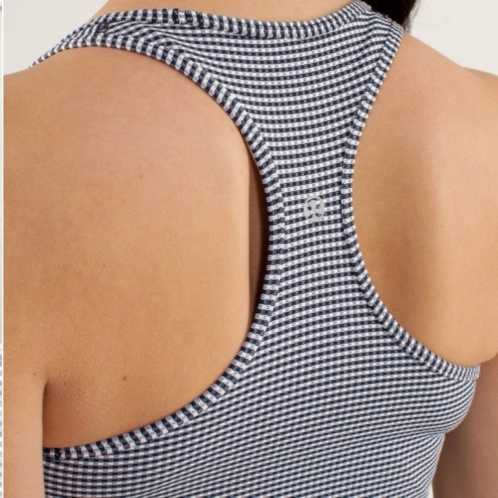 Lululemon Athletica Black and White Tank Top - Picture 3 of 6
